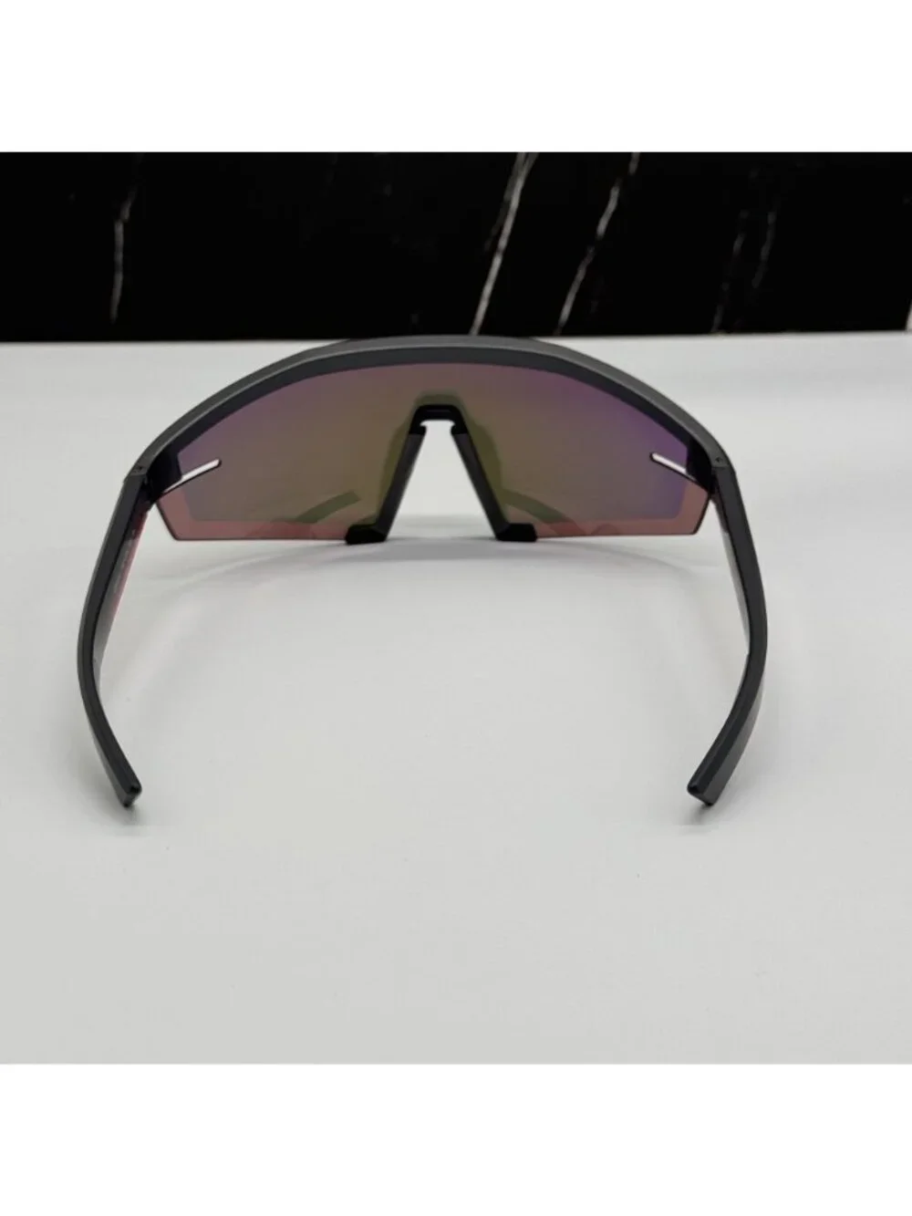 Prada Linea Rossa PS03ZS 15P20A Men Pink Gray Sport Sunglasses Authentic NEW